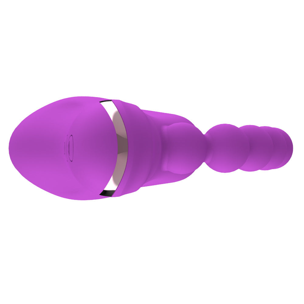 Tongue Vibrator with Clitoral Stimulator & Anal Beads V2