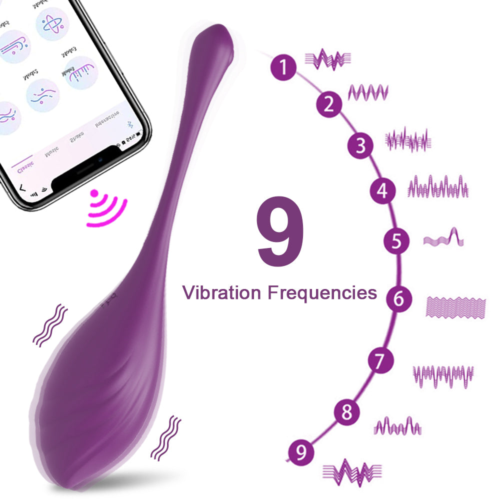 Long Distance Egg Vibrator with Remote Control & App Control