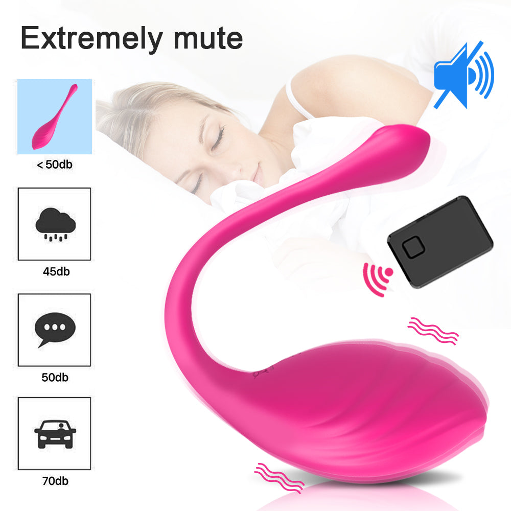 Long Distance Egg Vibrator with Remote Control & App Control