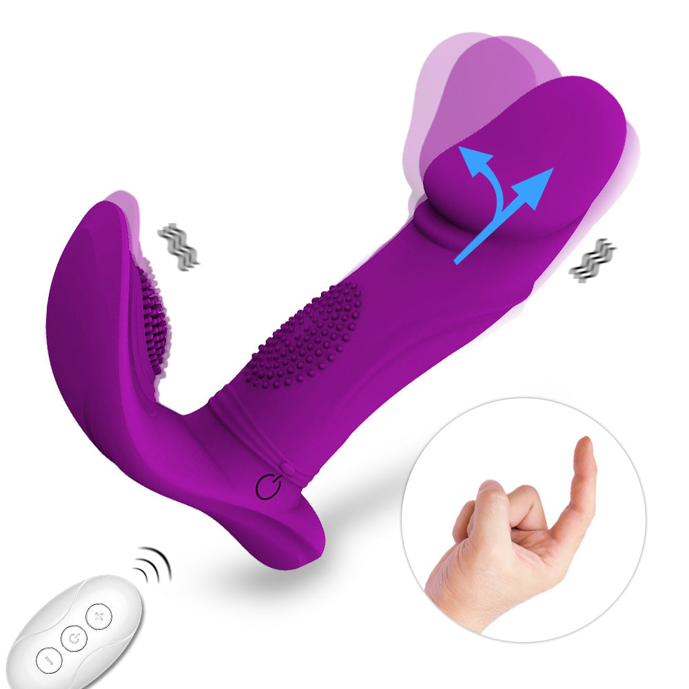 Wearable G Spot and Clit Dual Vibrator with Remote Control W5