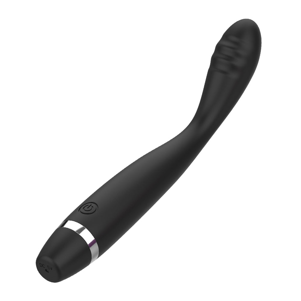 black Soft Finger Shape G Spot Vibrator G1