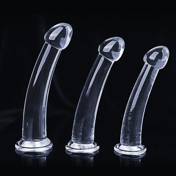 3 Size Realistic Jelly Dildo Female With Strong Suction Cup Soft Skin Friendly Silicone Artificial Penis