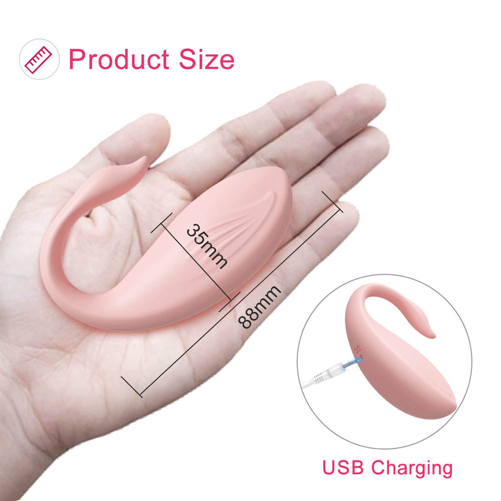 App Control Wearable G Spot Love Egg Vibrator W6