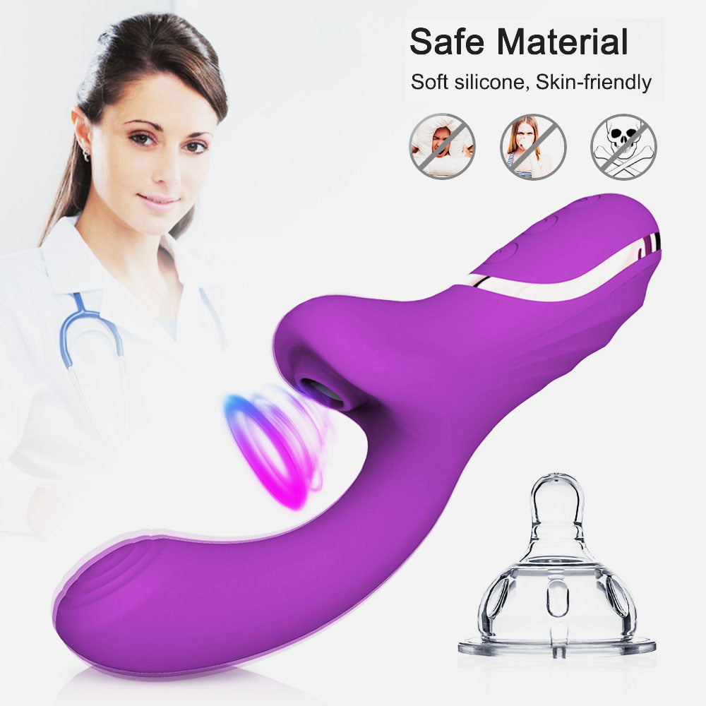 Clitoral Sucking Stimulation and G-Spot Vibrator 20 Modes V1 