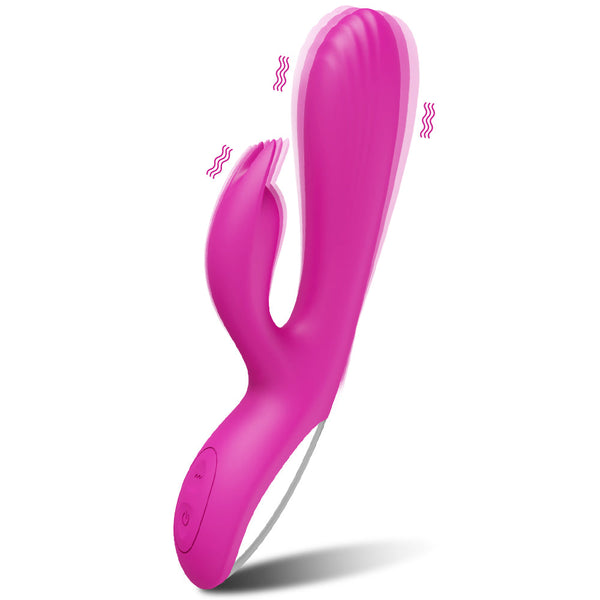 Waterproof Multispeed Rabbit Vibrator Dildo Female G-Spot Massager