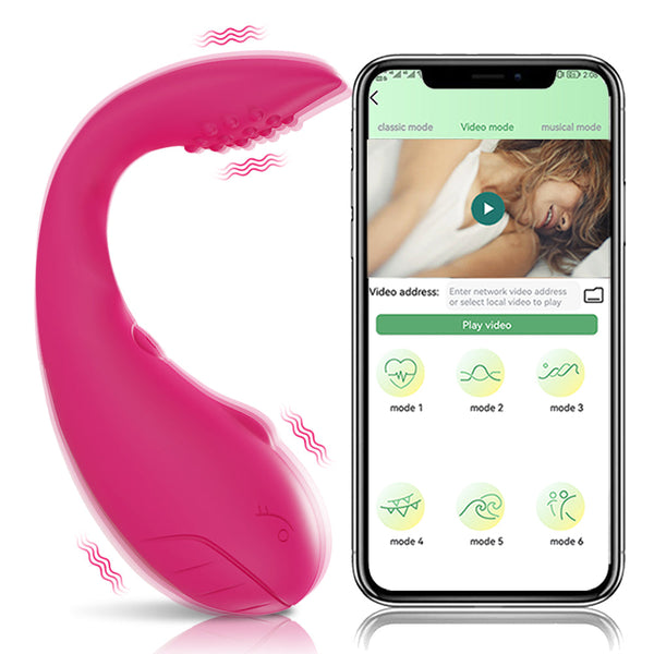 Hale-APP Bluetooth Vibrator for Women G Spot Vibrating Egg Clitoris Stimulator