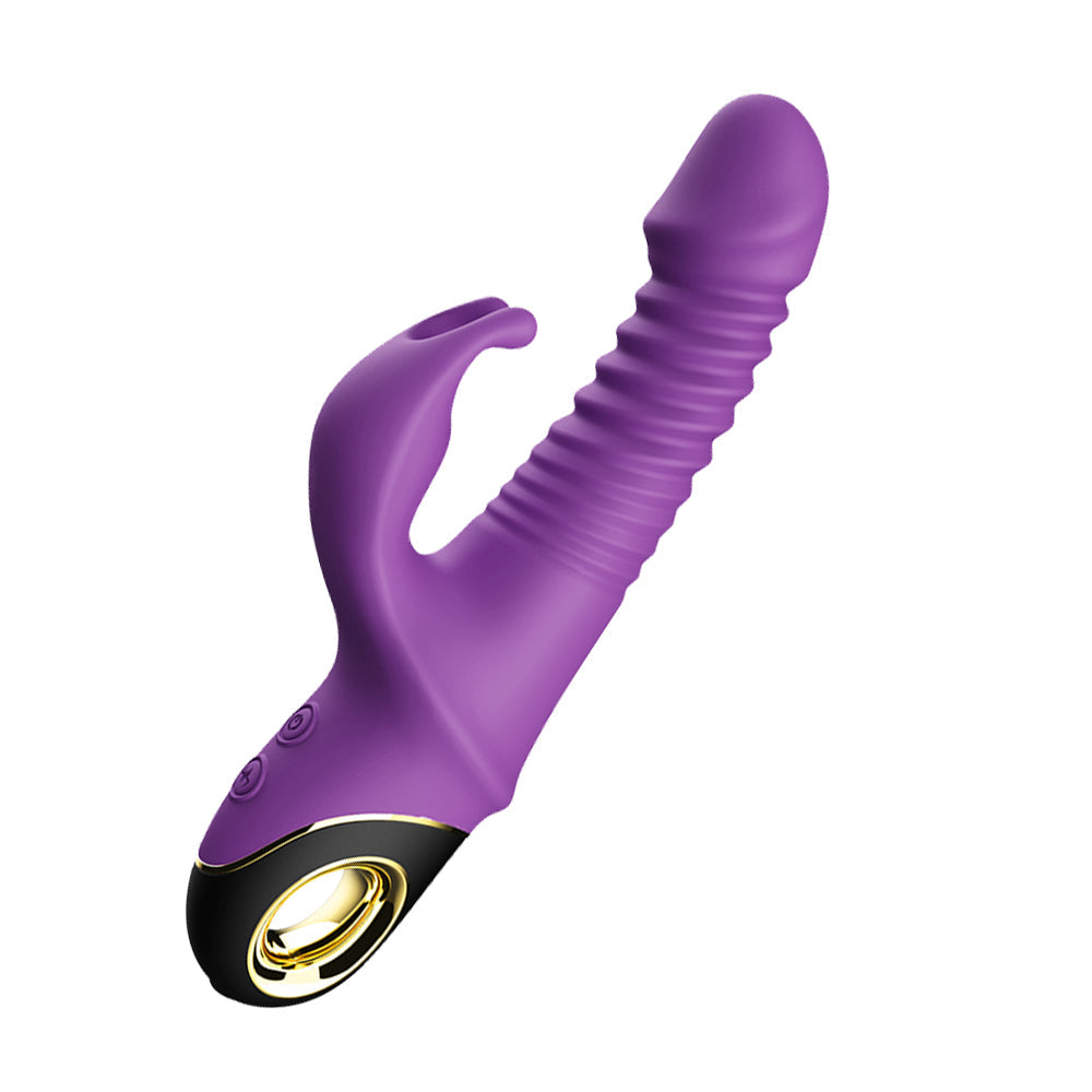 360° Rotating and Thrusting Vibrator with Clit Vibration V7